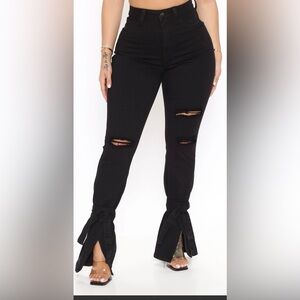 Black Ripped Jeans